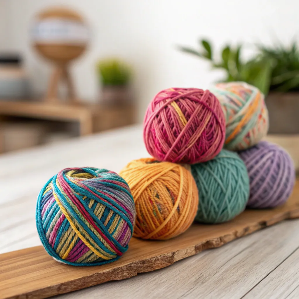 Colorful Yarn Balls